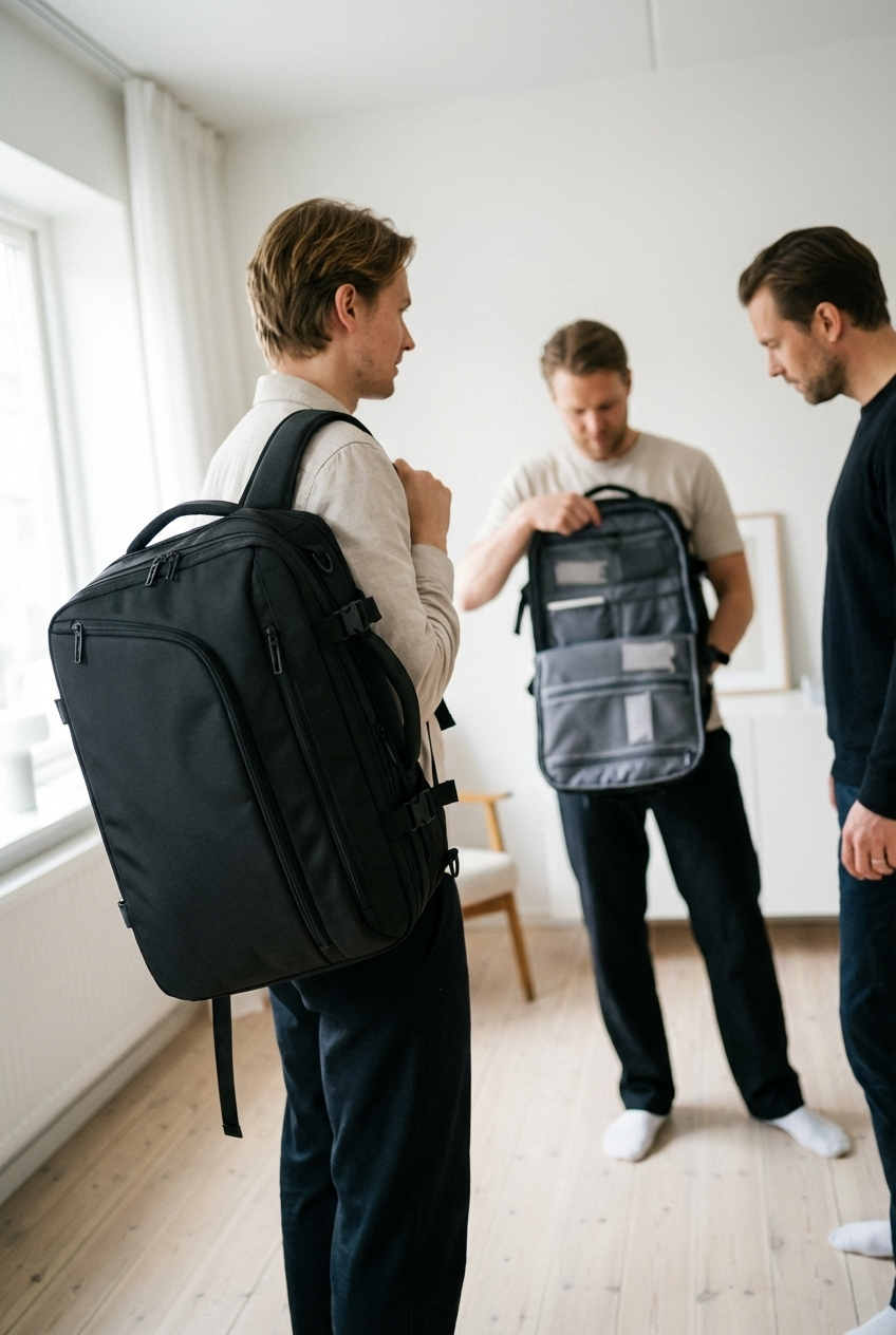 Vakuum Ryggsäck 36-55L - Vattentät Komprimerbar Resväska | Packsmart