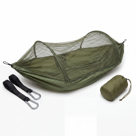 Packsmart Hängmatta Camping & Utomhus – Lättviktig 200 kg Bärförmåga