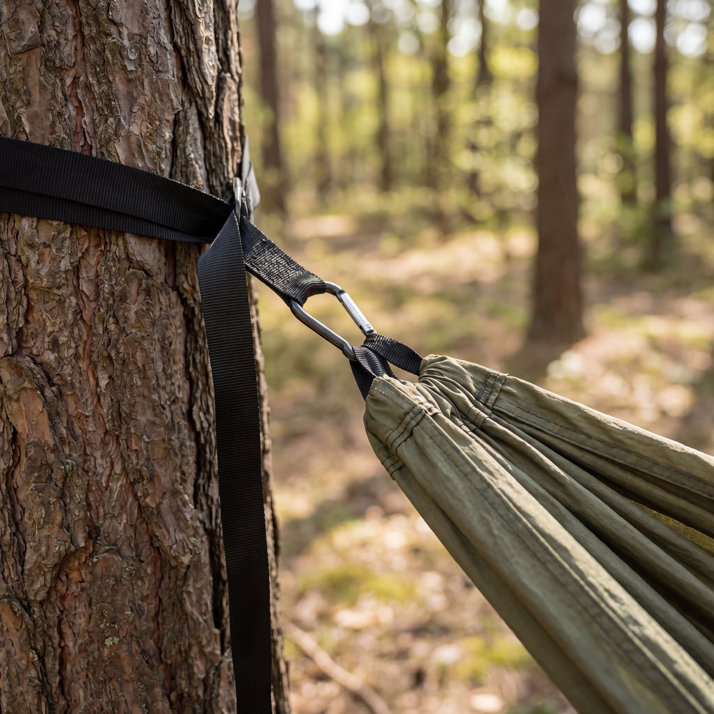 Packsmart Hengekøye Camping & Utendørs – Lettvekt 200 kg Bæreevne