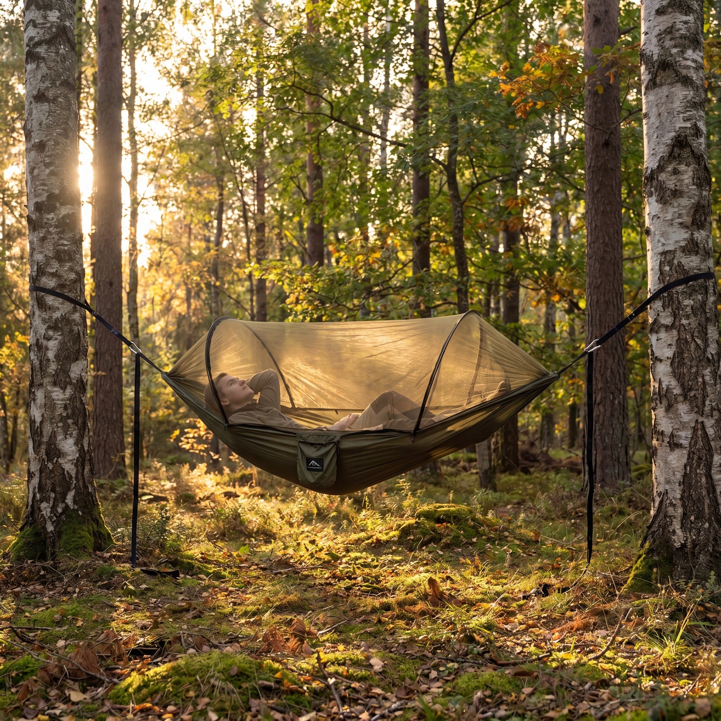 Packsmart Hengekøye Camping & Utendørs – Lettvekt 200 kg Bæreevne