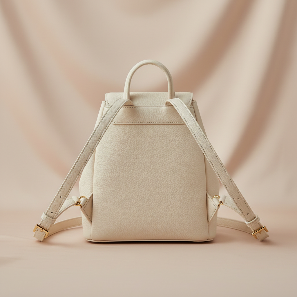 Mini Cream 12L bakifrån med axelremmar