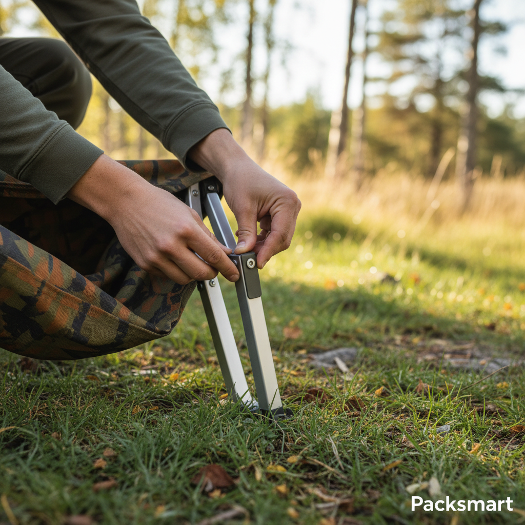 Campingstol Hopfällbar – Ultralätt & Bekväm | 120 kg, Aluminiumram