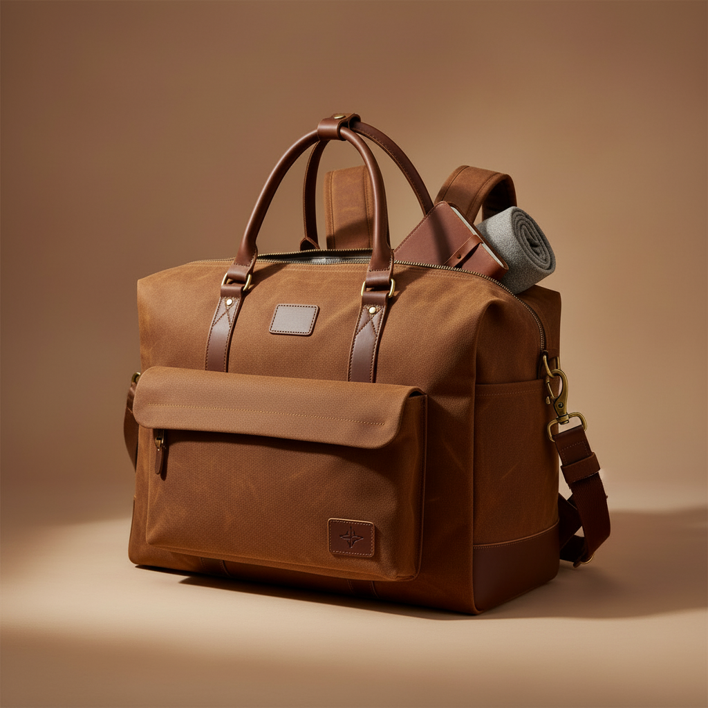 Weekender Canvas 35L snett framifrån